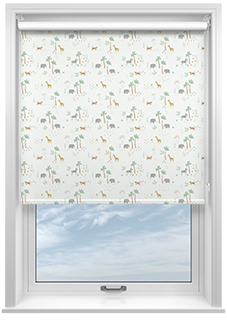 Nursery Safari, Brights - Roller Blind